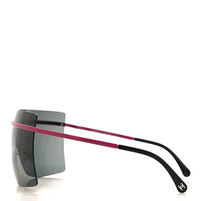 Chanel Metal Shield Sunglasses 71585 Pink 3 of 7