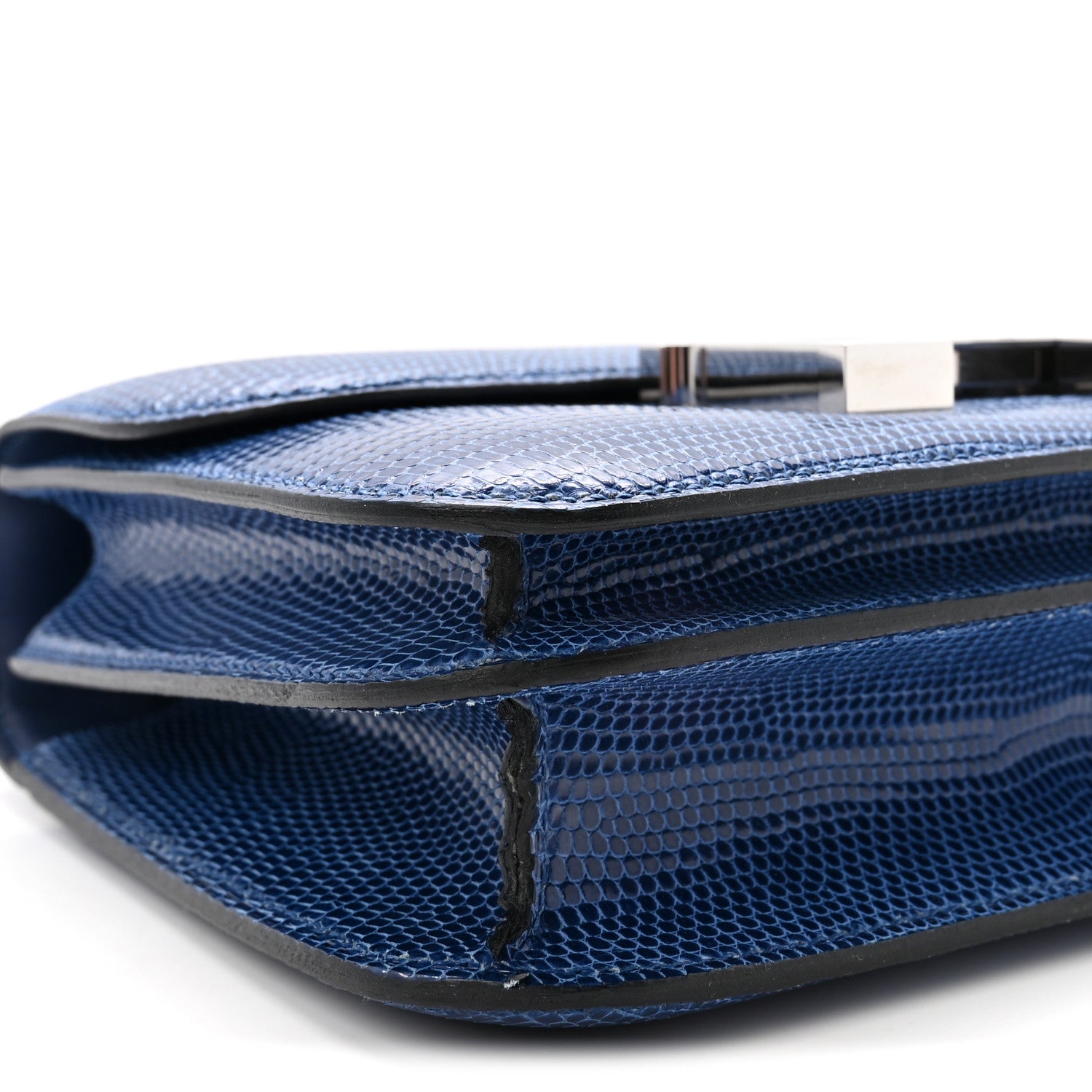 Hermes Lizard Constance 18 Bleu Saphir 8 of 9
