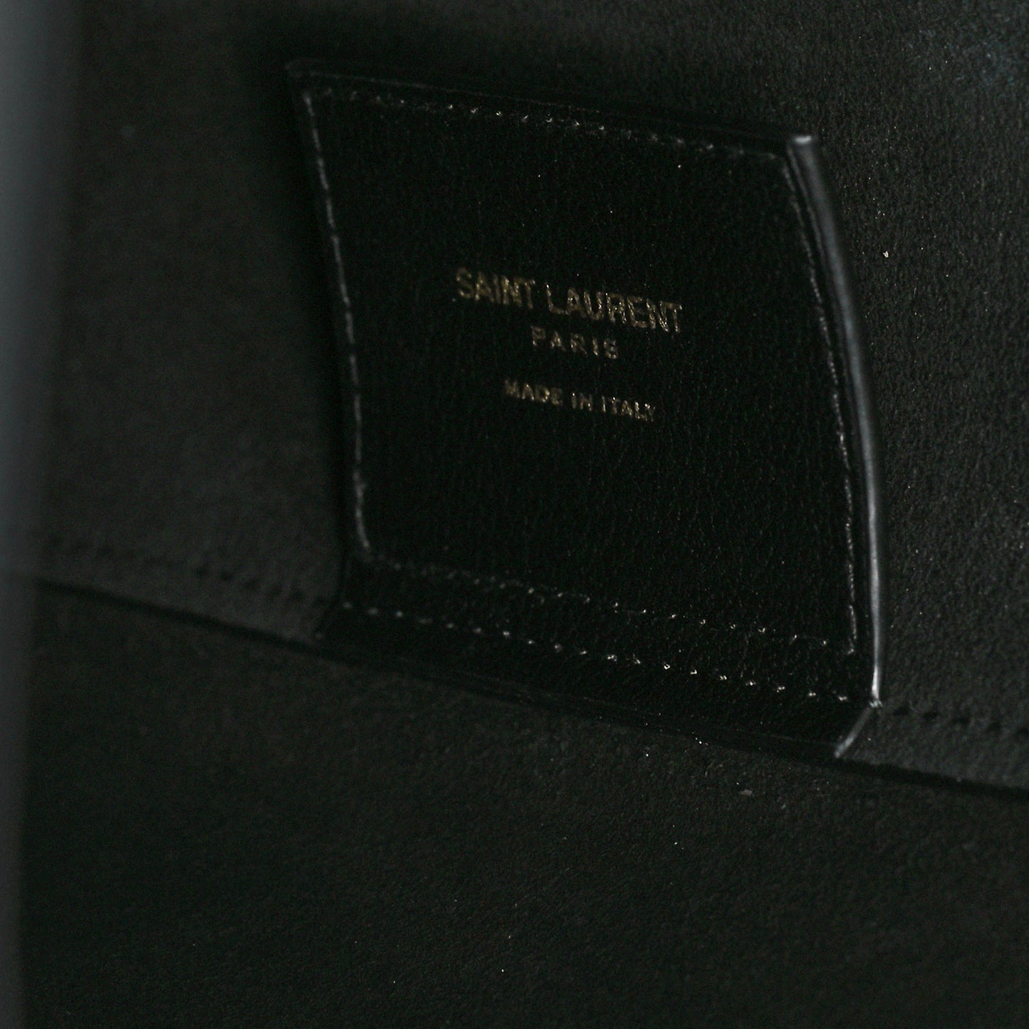 Calfskin Toy Shopping Tote Black