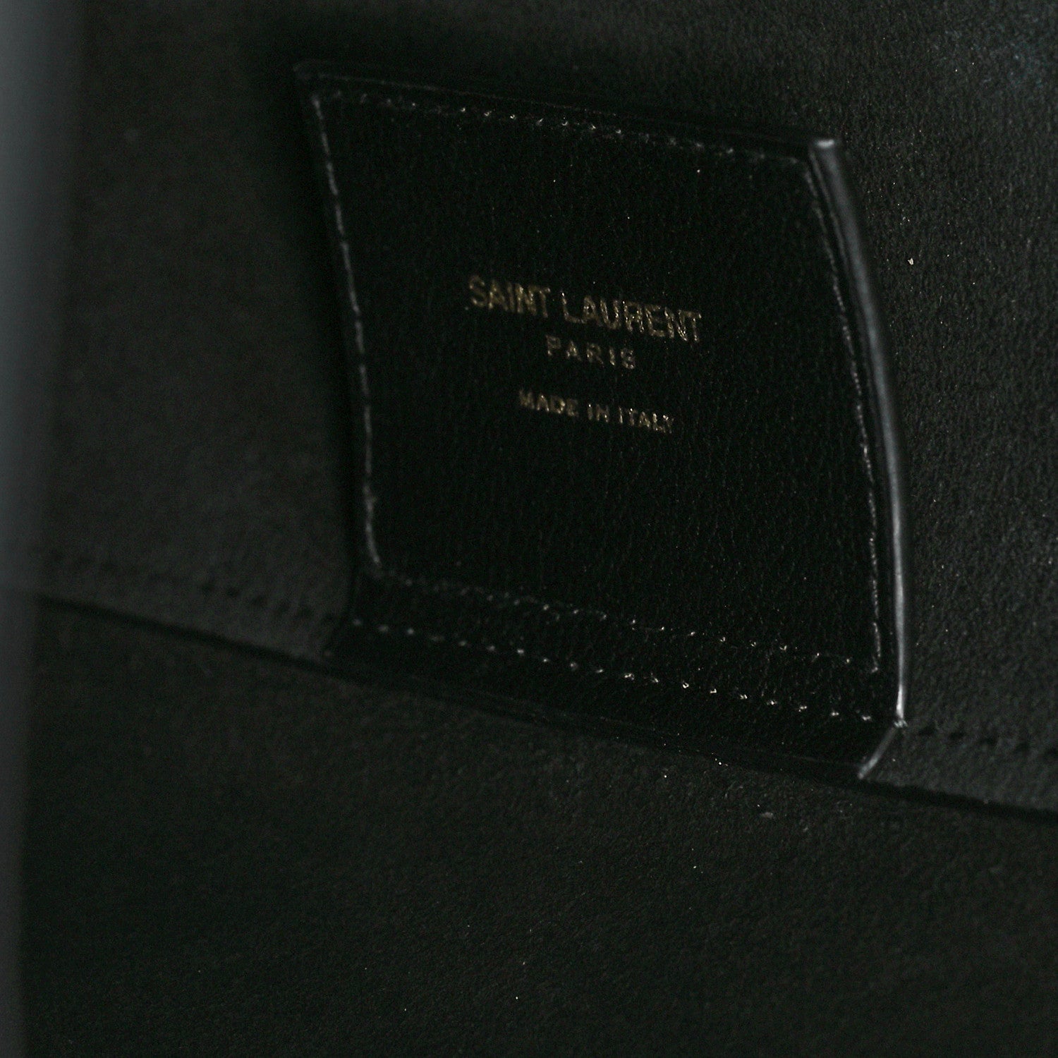 Saint Laurent Calfskin Toy Shopping Tote Black 6 of 11