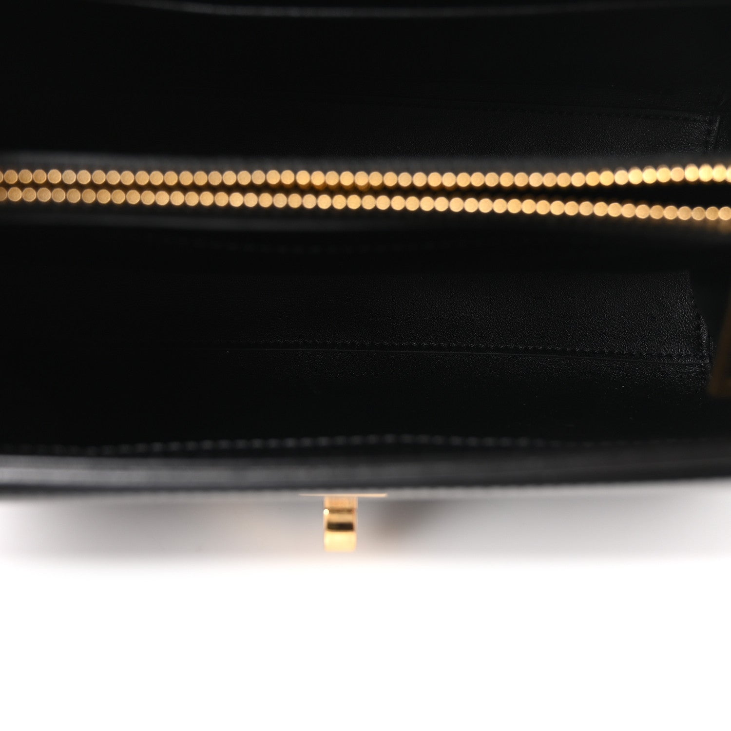 Celine Satinated Calfskin Mini 16 Top Handle Bag Black 5 of 10