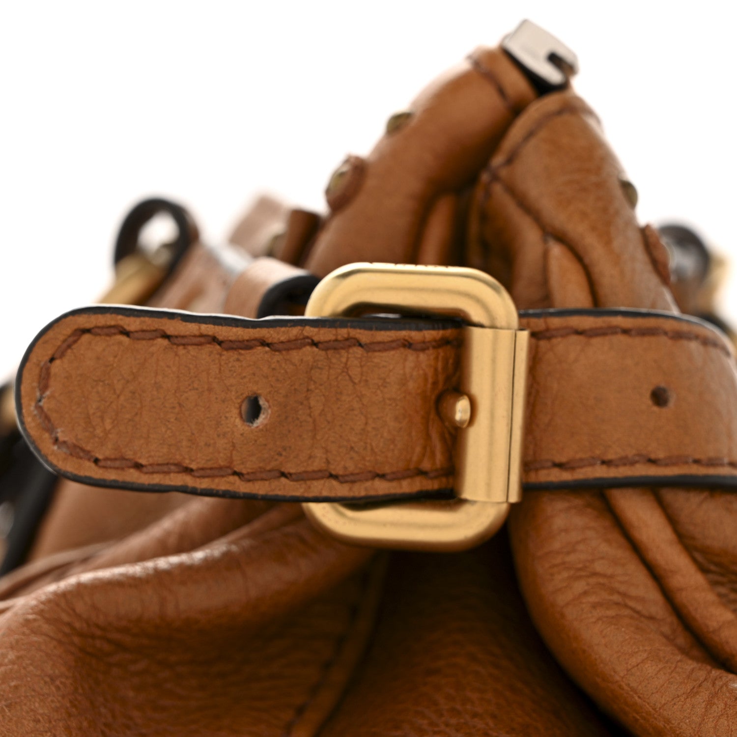 Chloe Calfskin Medium Paddington Satchel Tan 11 of 12