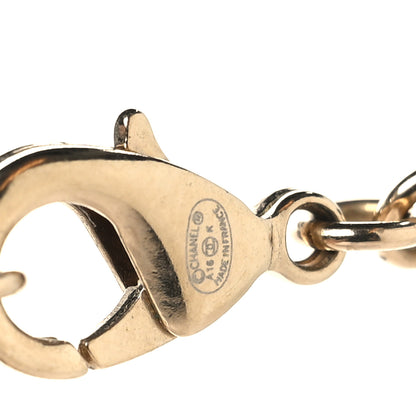 Chanel Pearl Grosgrain CC Long Necklace Gold 4 of 6