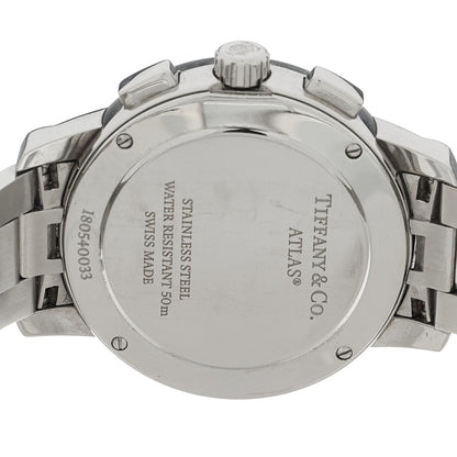 Tiffany Stainless Steel 36mm Atlas Dome Chronograph Quartz Watch 4 of 4
