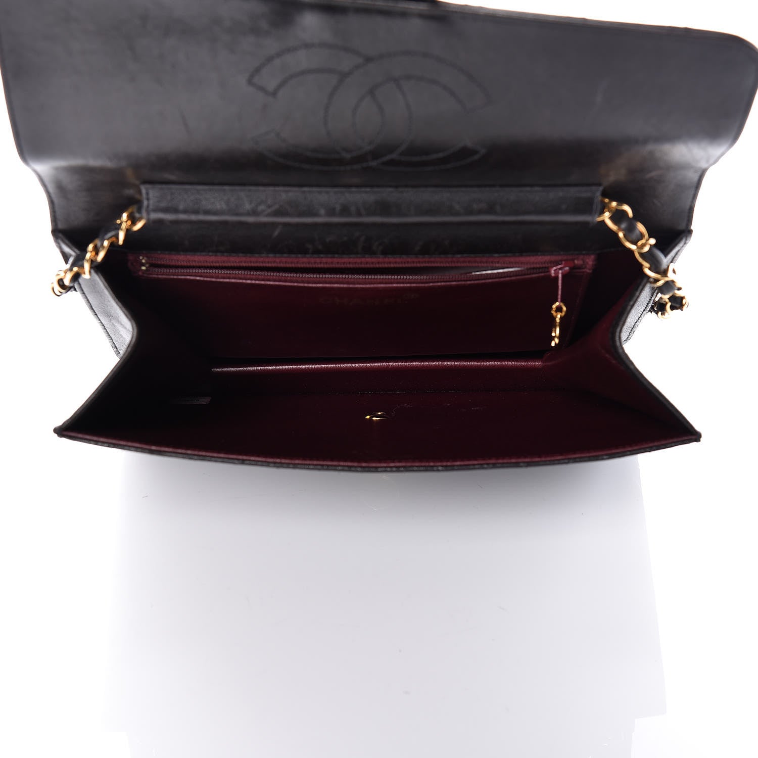 Chanel Lambskin Quilted Medium Single Flap Black 5 of 21