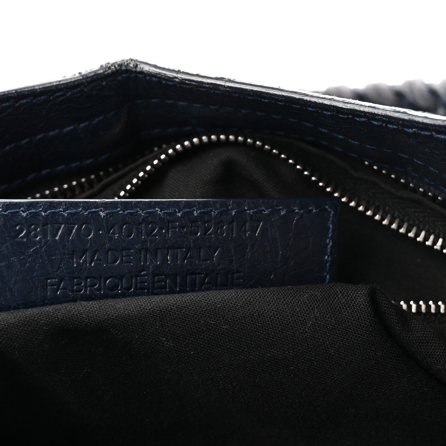 Balenciaga Agneau Giant 12 Silver Hardware City Bleu Obscur 7 of 10