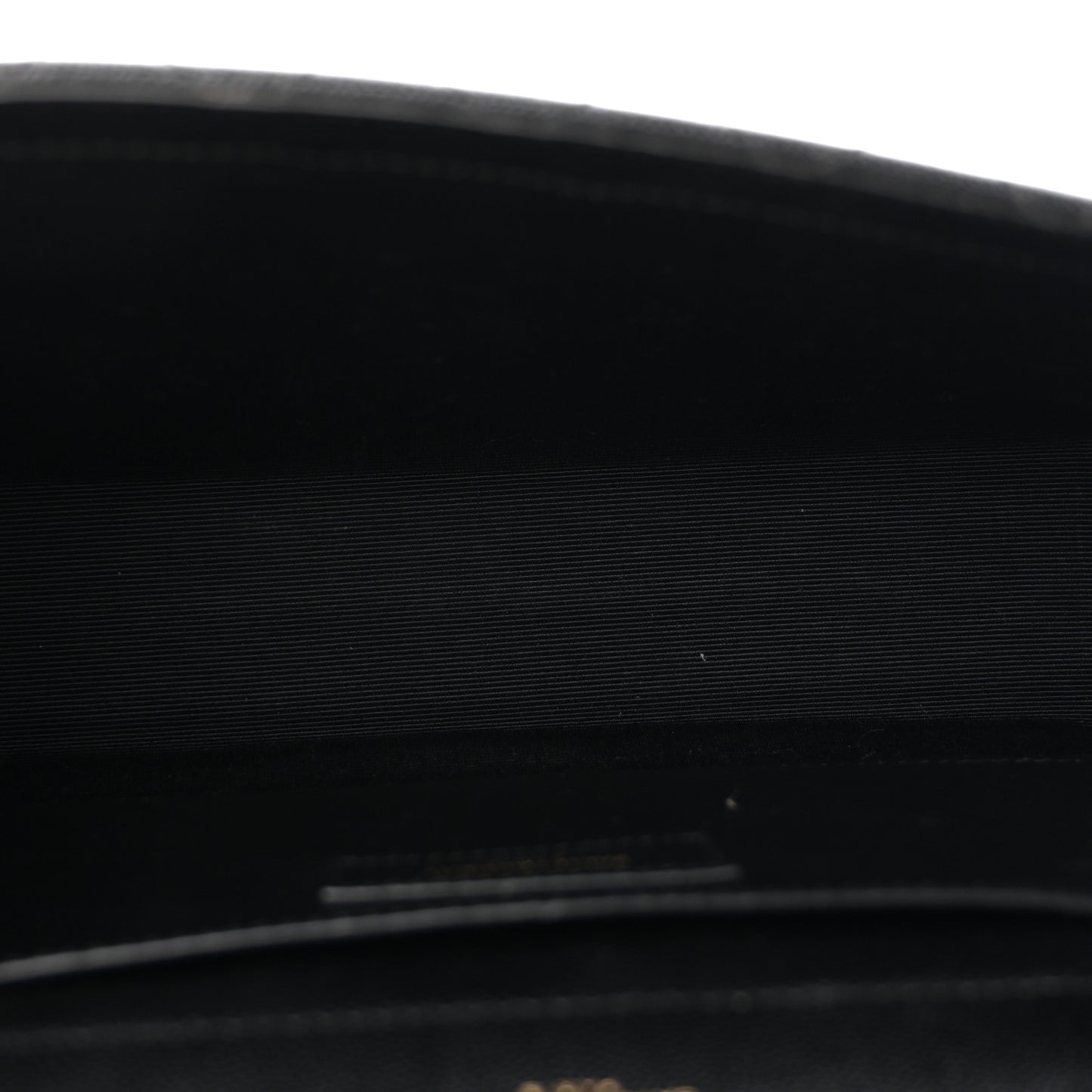 Grain De Poudre Textured Mixed Matelasse Triquilt Medium Monogram Satchel Black