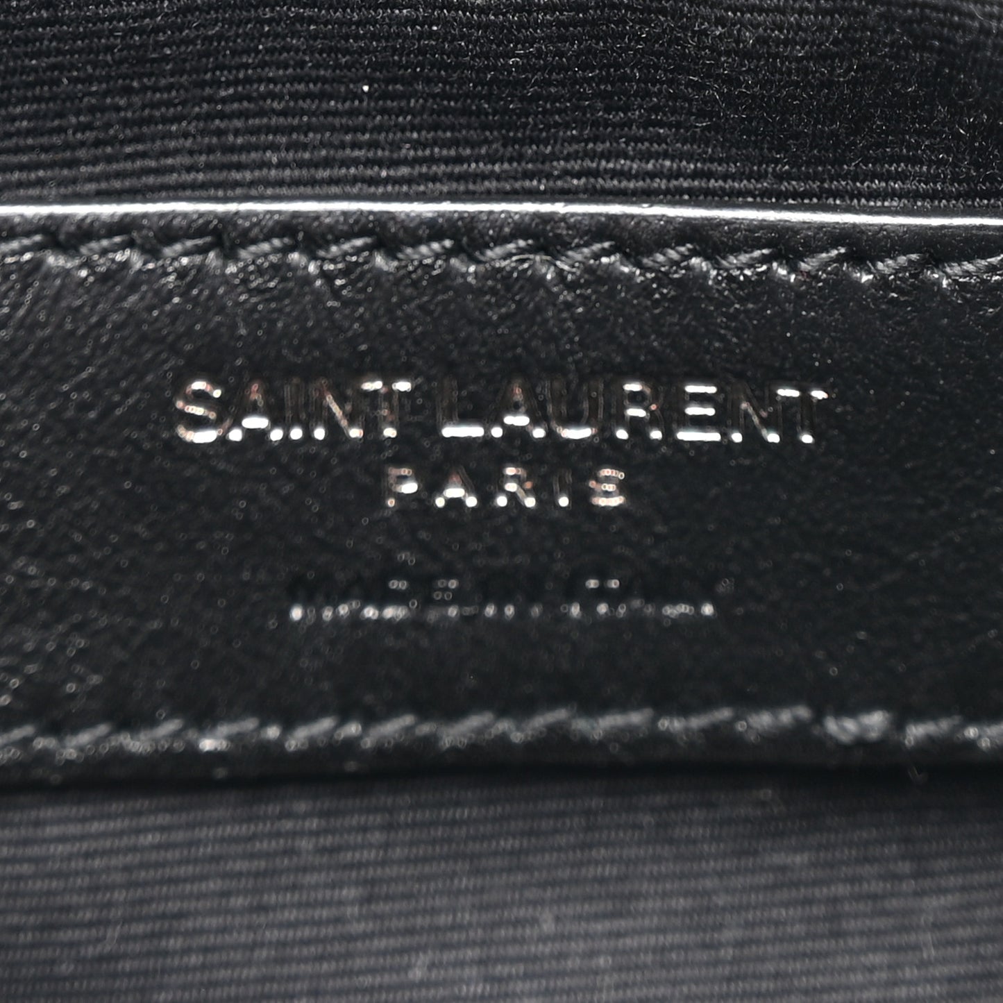 Calfskin Matelasse Monogram Lou Belt Bag Black