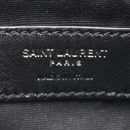 Saint Laurent Calfskin Matelasse Monogram Lou Belt Bag Black 5 of 11