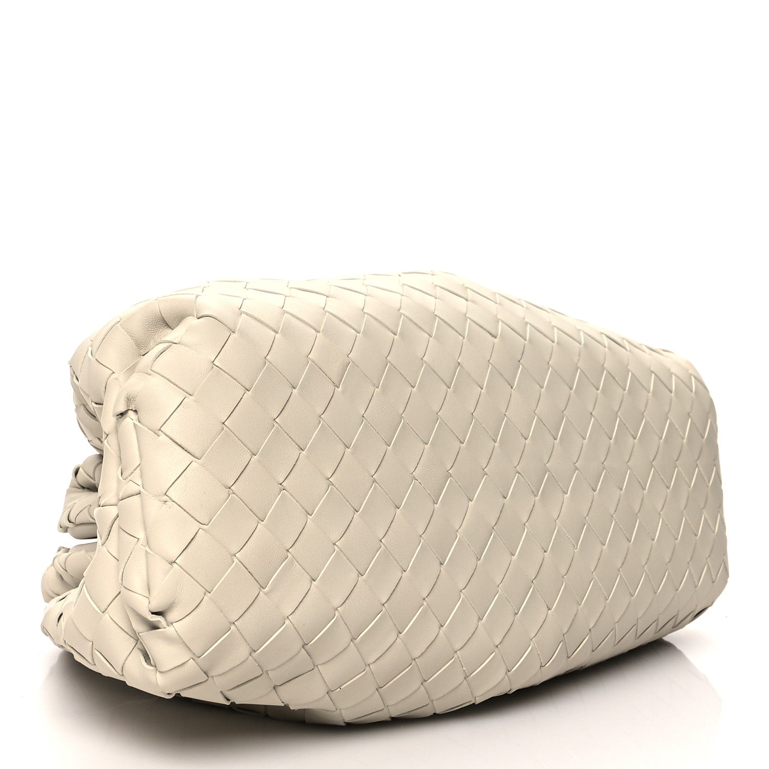 Bottega Veneta Nappa Maxi Intrecciato The Pouch Oversized Clutch Plaster 4 of 10