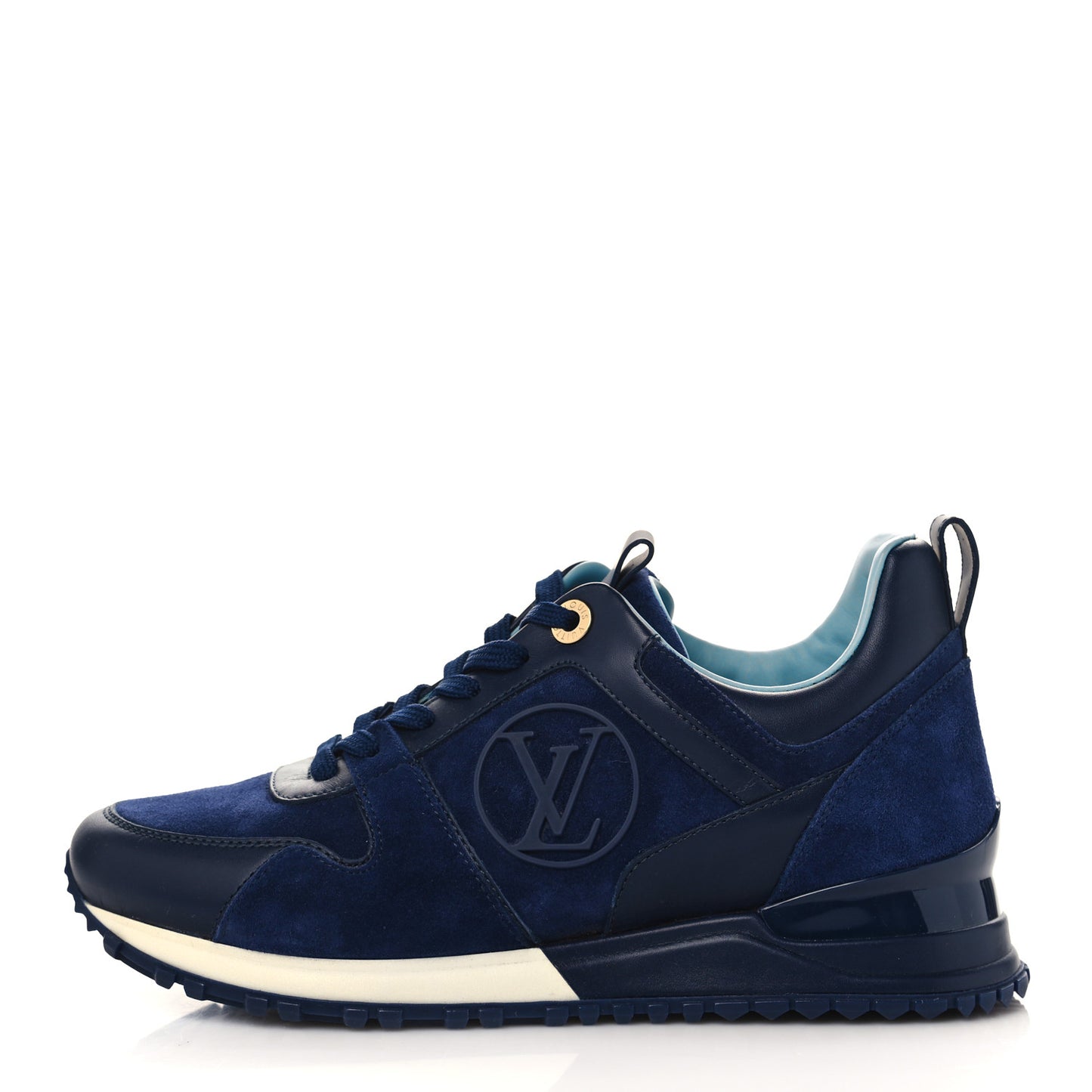 Suede Run Away Sneakers 36 Blue