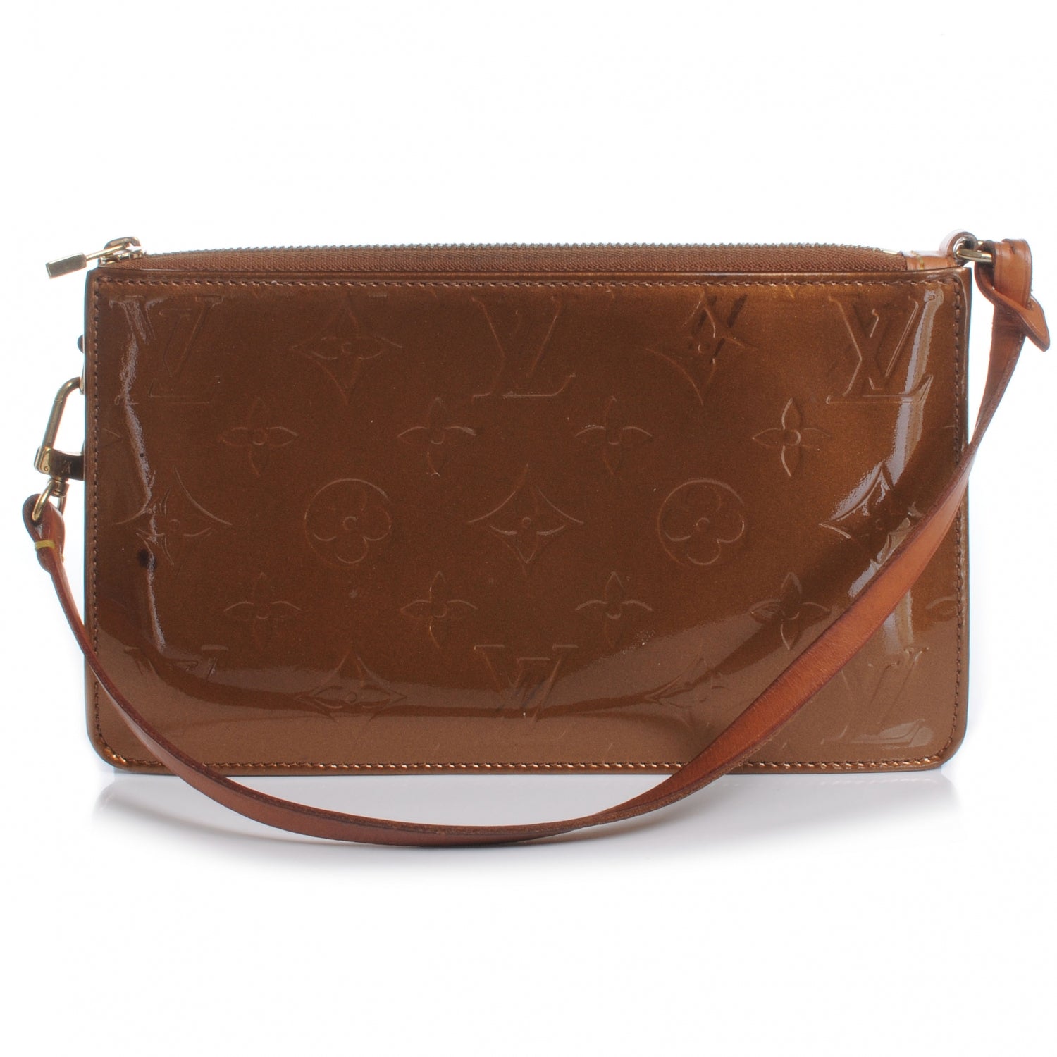 Louis Vuitton Vernis Lexington Pochette Bronze 1 of 7