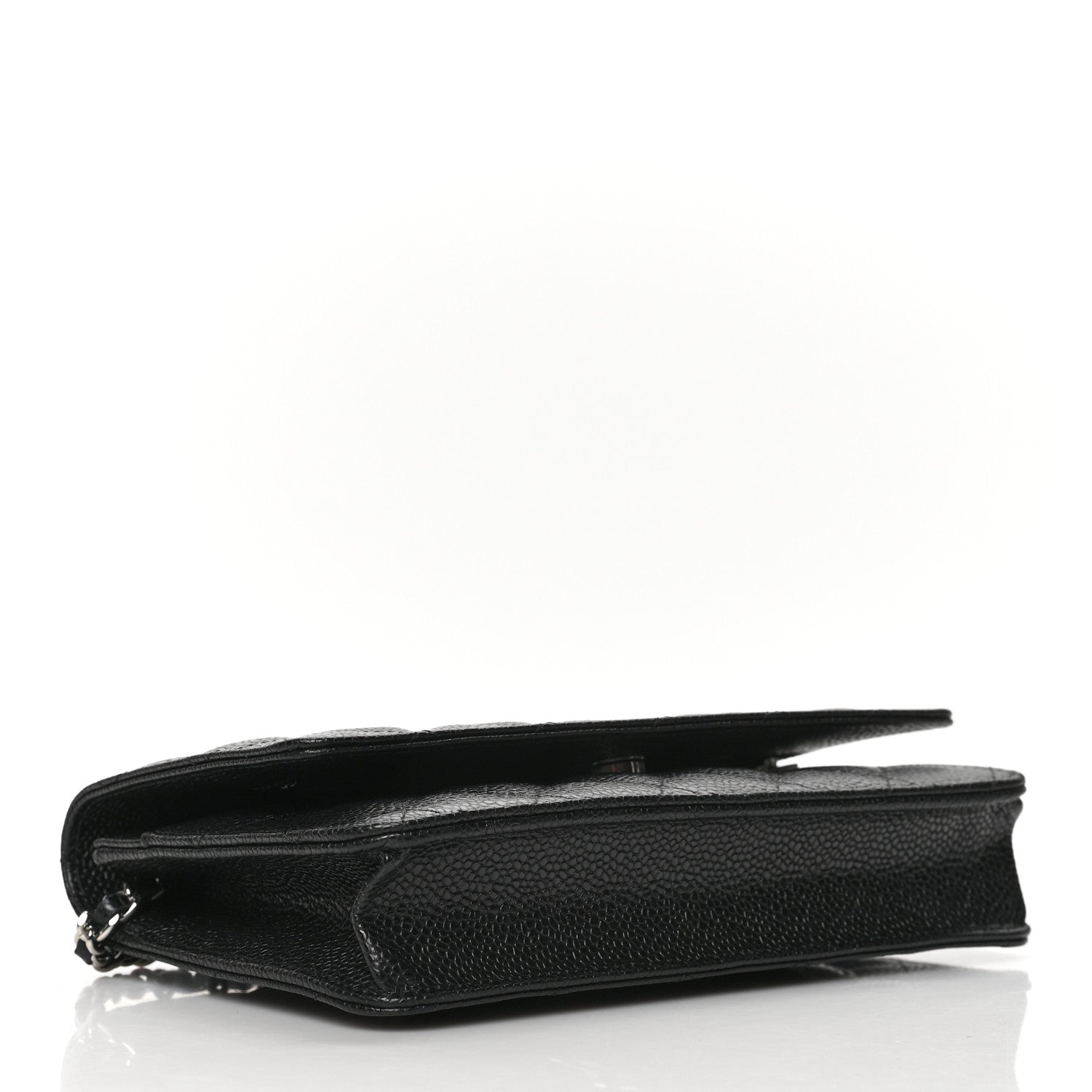 Chanel Caviar Quilted Wallet On Chain WOC Black 4 of 12