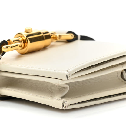 Gucci Calfskin Jackie 1961 Card Case Mystic White 9 of 12