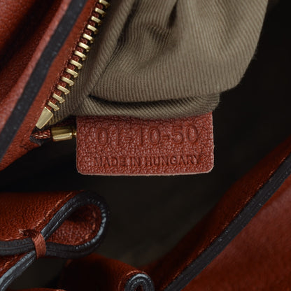 Chloe Calfskin Medium Elsie Satchel Whiskey 7 of 8