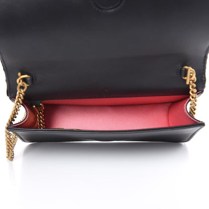 Gucci Velvet Matelasse GG Marmont Mini Bag Black 5 of 12