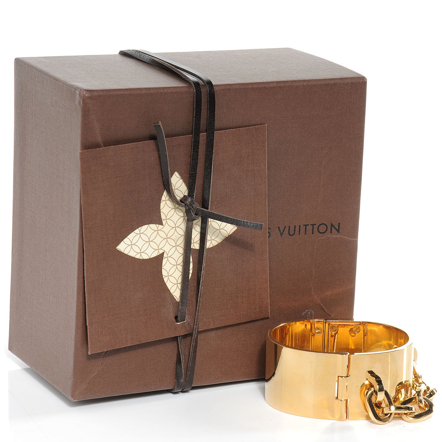 Lock Me Manchette Chain Cuff