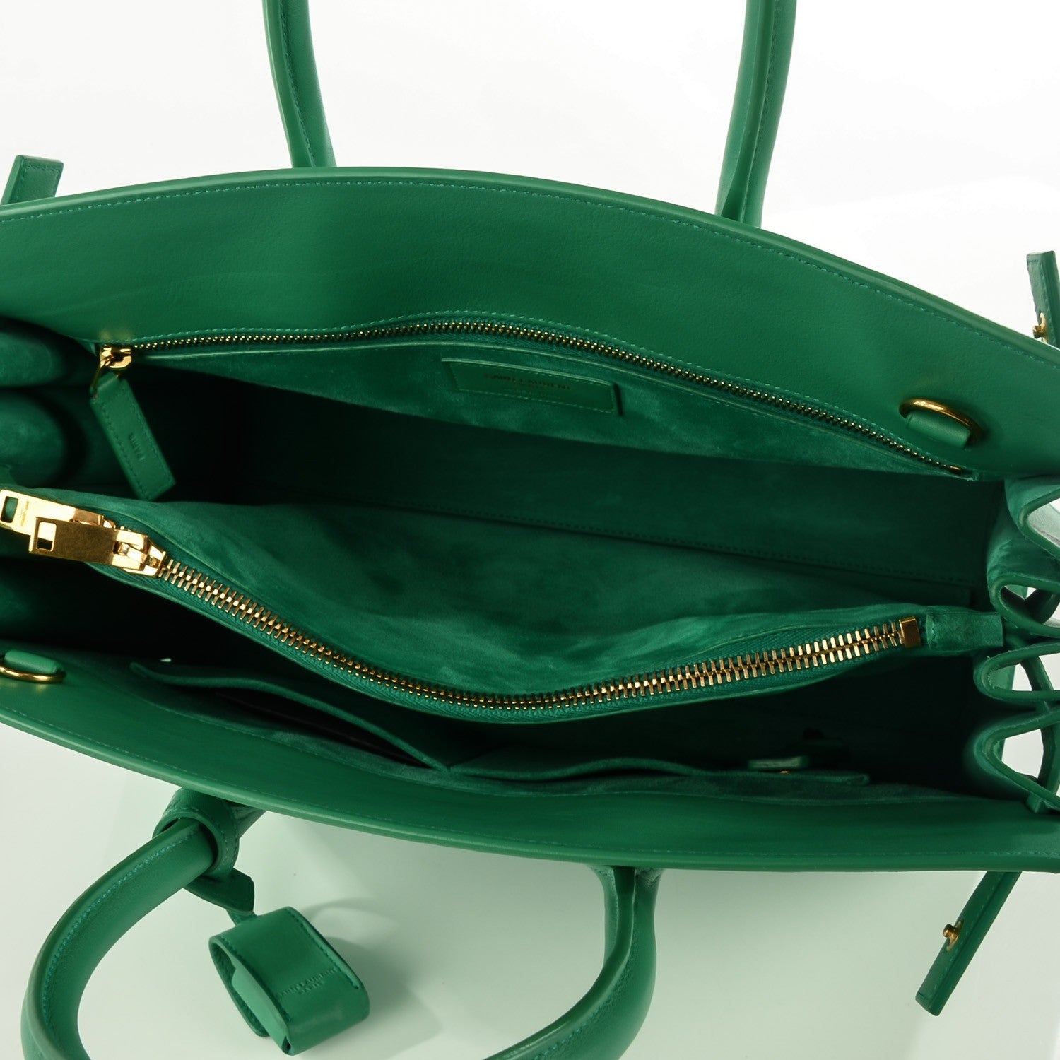 Saint Laurent Calfskin Small Sac De Jour Mint 5 of 9