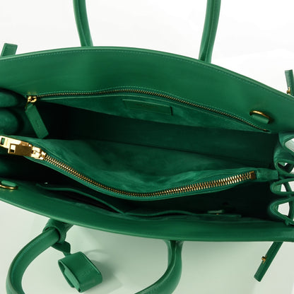 Saint Laurent Calfskin Small Sac De Jour Mint 5 of 9