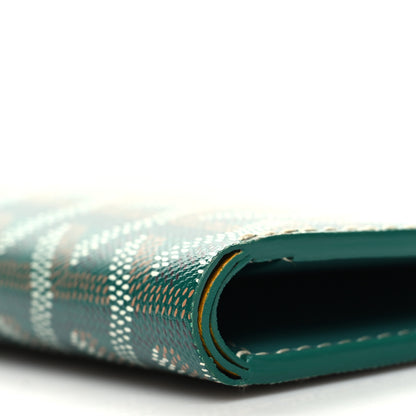 Goyard Goyardine Moliere Wallet Green 7 of 10