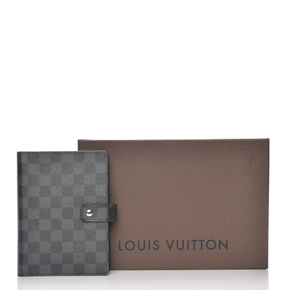 Louis Vuitton Damier Graphite Medium Ring Agenda Cover 7 of 7