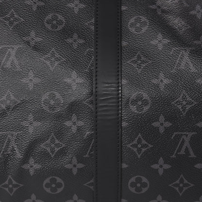 Louis Vuitton Monogram Eclipse Keepall Bandouliere 55 11 of 13