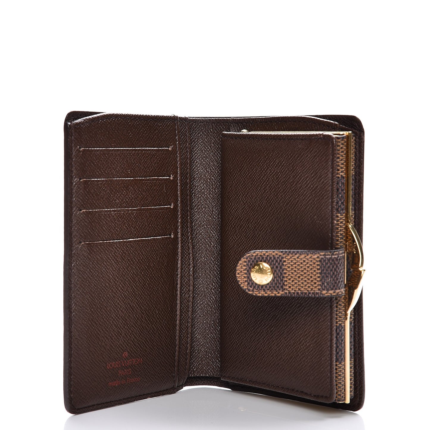 Damier Ebene French Purse Wallet
