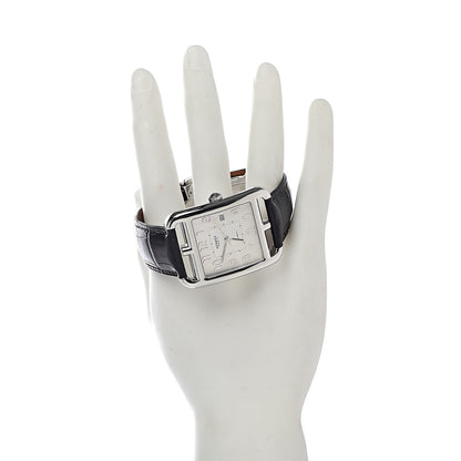 Hermes Stainless Steel Alligator 36mm Cape Cod Automatic Watch Havane 2 of 11