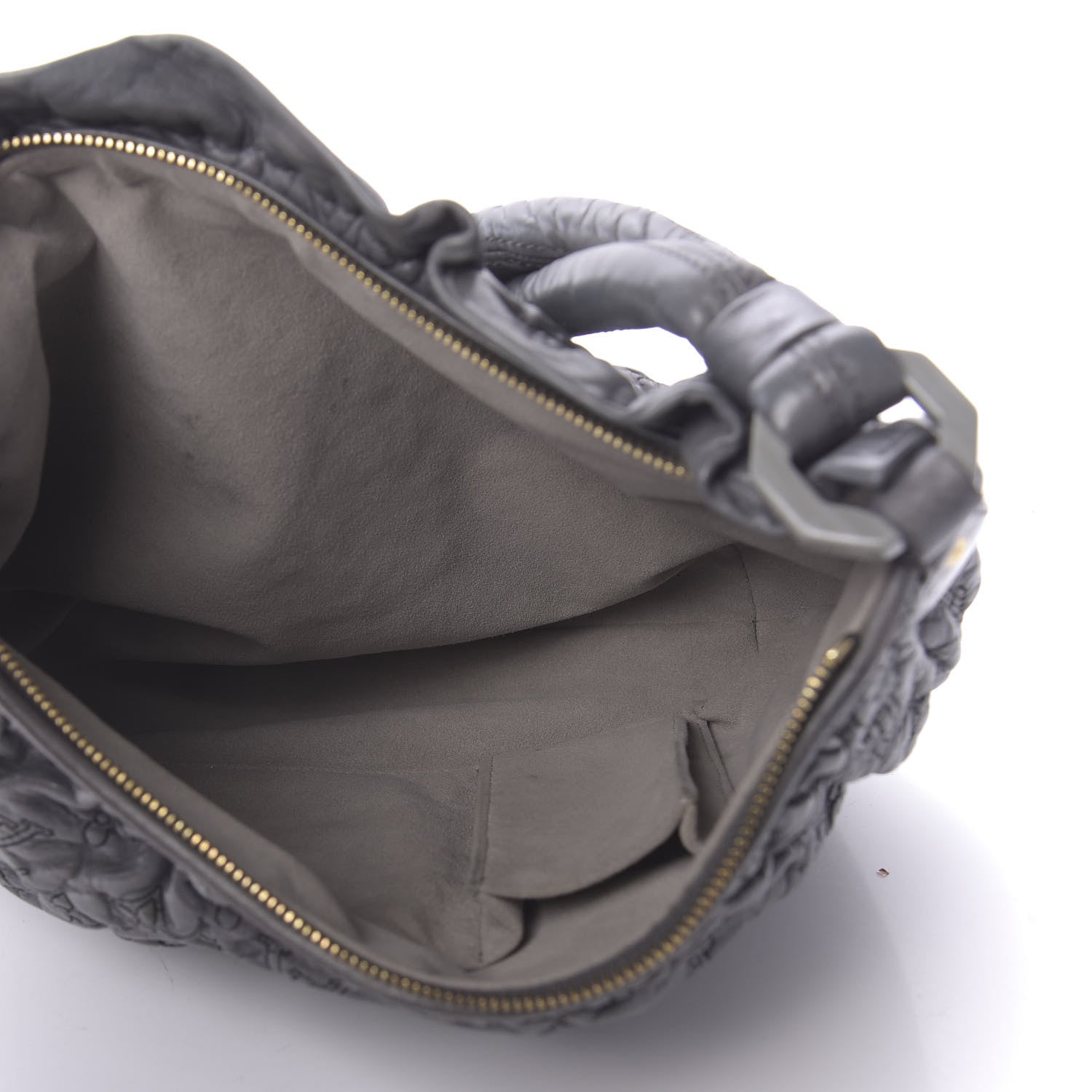 Louis Vuitton Lambskin Olympe Nimbus PM Anthracite 5 of 9
