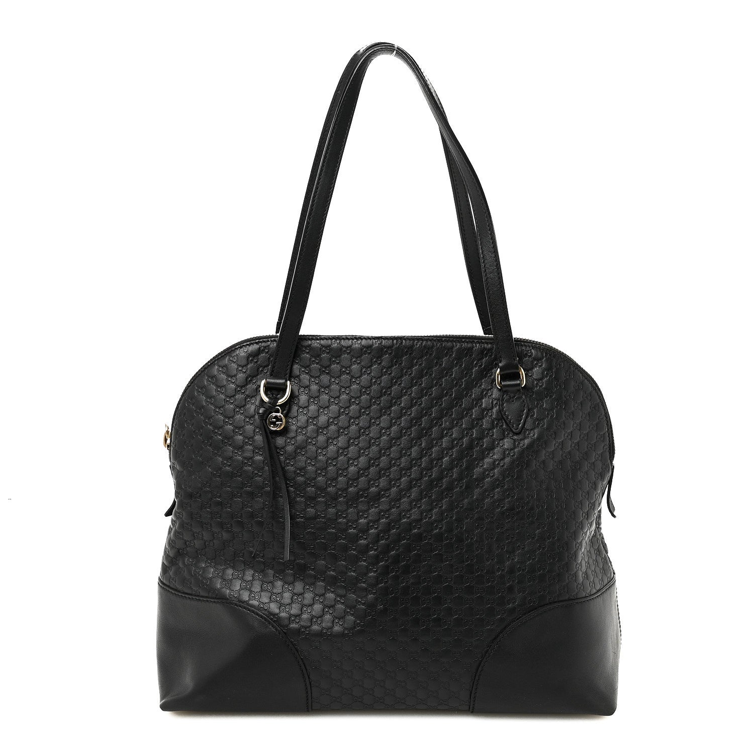 Gucci Soft Microguccissima Medium Bree Shoulder Bag Black 1 of 10