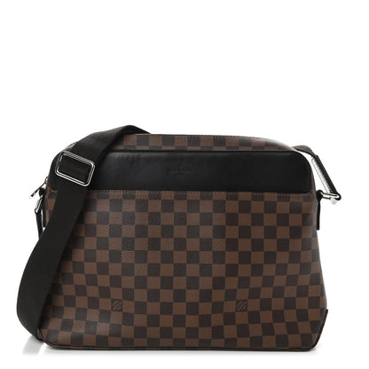 Louis Vuitton Damier Ebene Jake MM Messenger Bag 1 of 8
