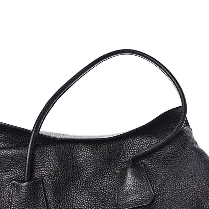 Burberry London Grainy Calfskin Medium Baynard Tote Black 19 of 20