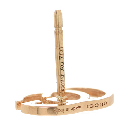 Gucci 18K Yellow Gold GG Tissue Stud Earrings 5 of 5