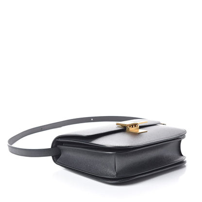 Celine Liege Calfskin Medium Classic Box Flap Bag Anthracite 4 of 9