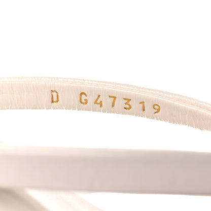 Chanel Goatskin CC Times Square Thong Sandals 37 Beige 10 of 11