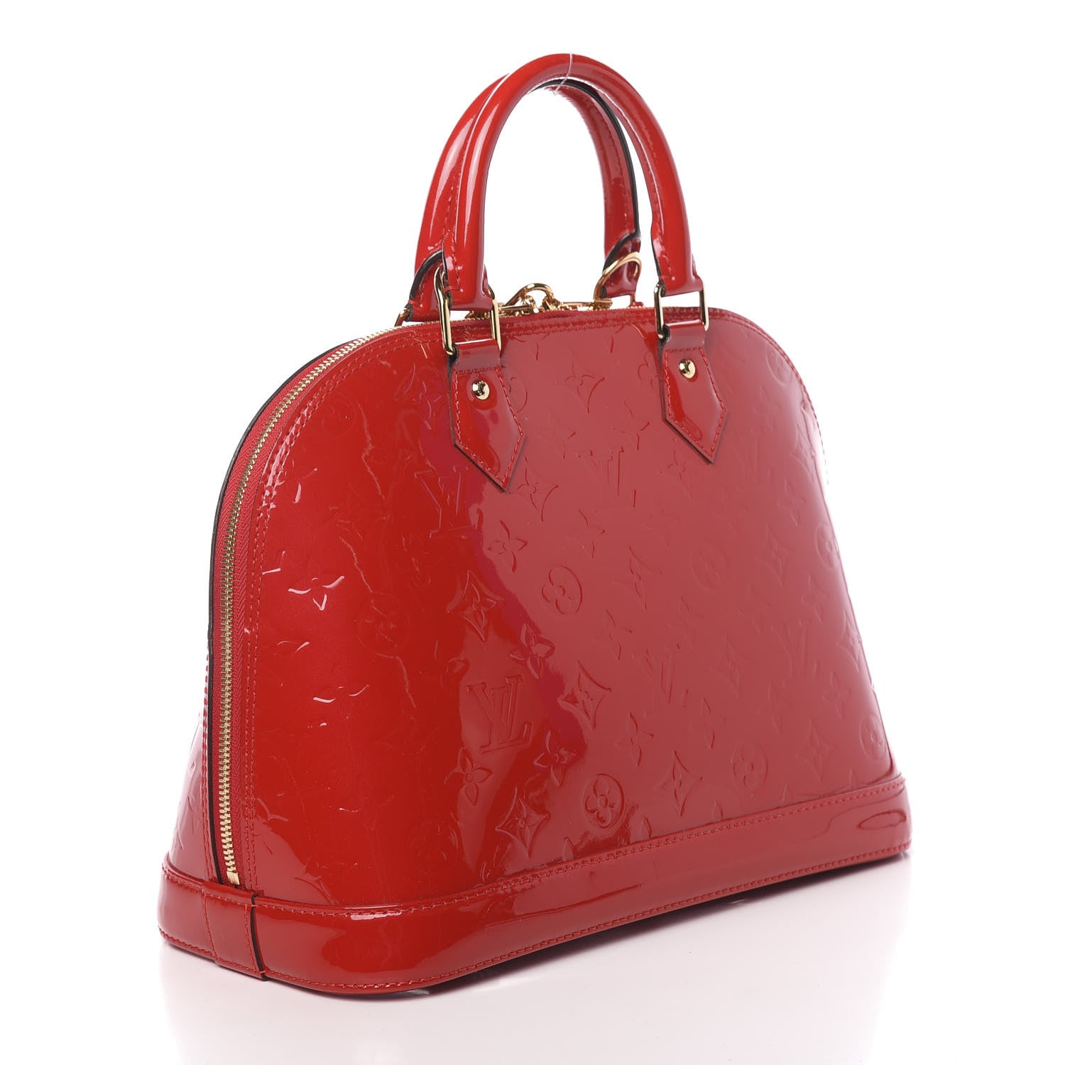 Louis Vuitton Vernis Alma PM Cherry 3 of 10