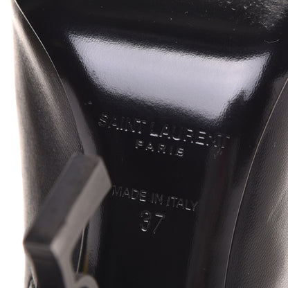 Saint Laurent Calfskin Opyum Ankle Boots 37 Black 7 of 10