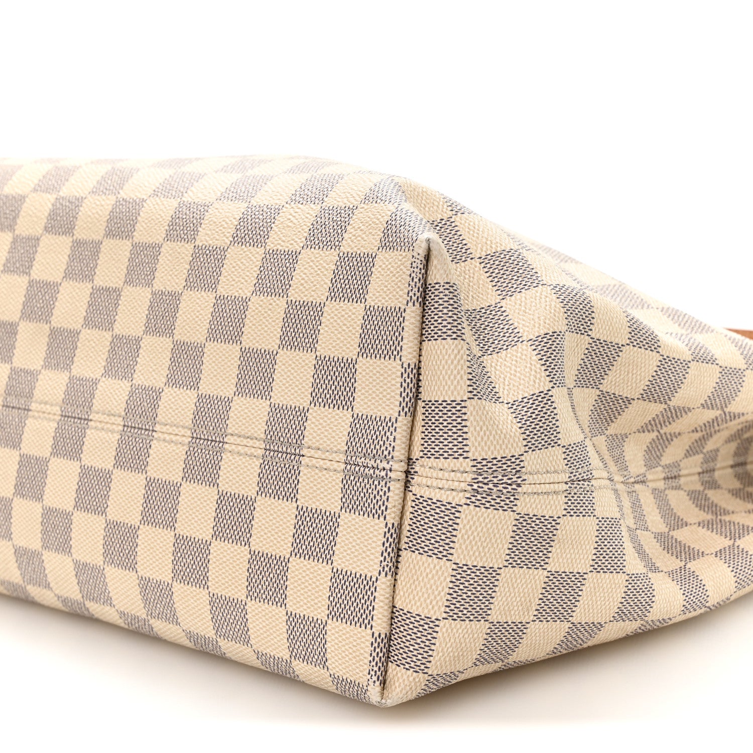 Louis Vuitton Damier Azur Graceful MM Rose Ballerine 9 of 10