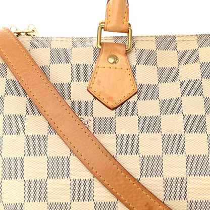 Louis Vuitton Damier Azur Speedy Bandouliere 30 11 of 17