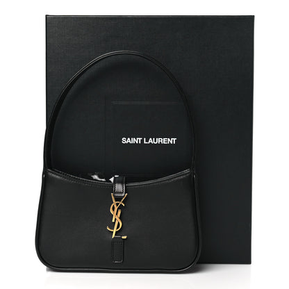 Saint Laurent Smooth Calfskin Le 5 A 7 Mini Hobo Black 10 of 10