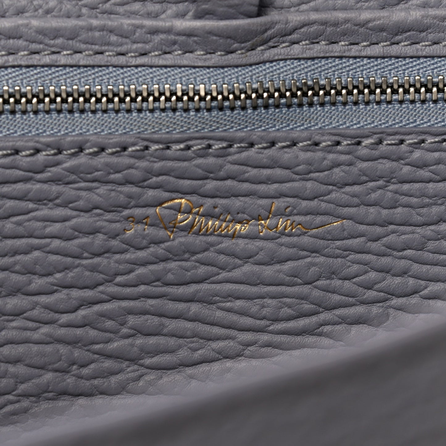 Textured Calfskin Medium Pashli Satchel Lilac