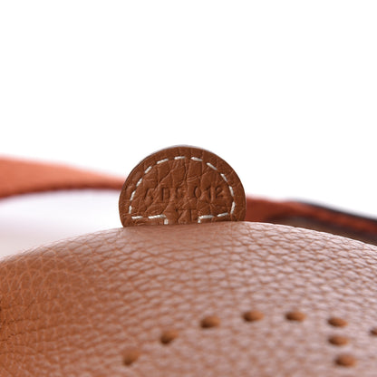 Hermes Taurillon Clemence Amazone Evelyne TPM Gold Cuivre 7 of 10