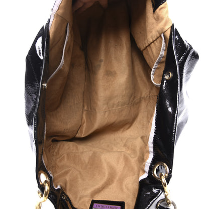 Jimmy Choo Patent Lola Oversized Tote Black 4 of 11