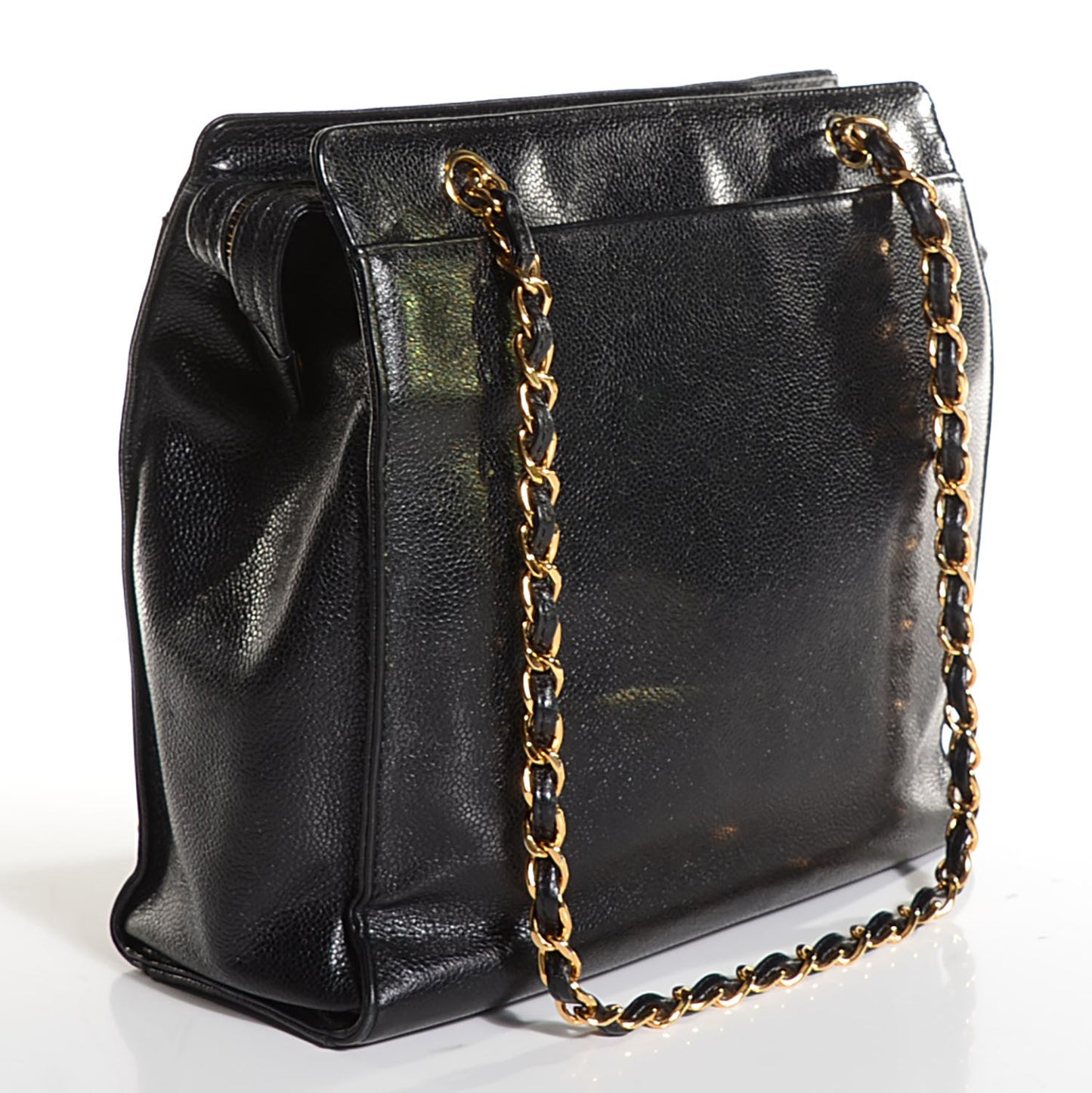 Caviar Shoulder Bag Black