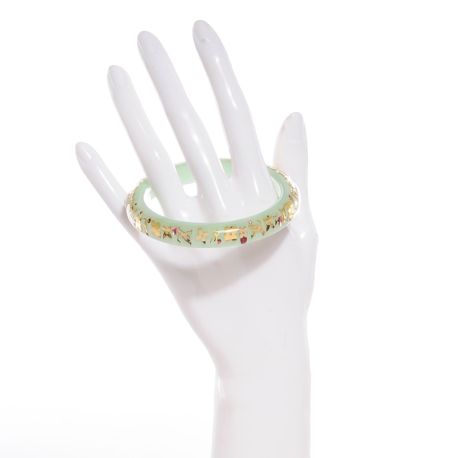 Louis Vuitton Inclusion Bracelet PM Size Medium Peppermint 2 of 3