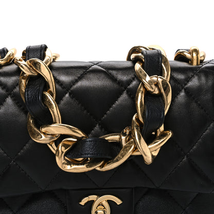 Chanel Lambskin Quilted Small Funky Town Flap Black 8 of 10