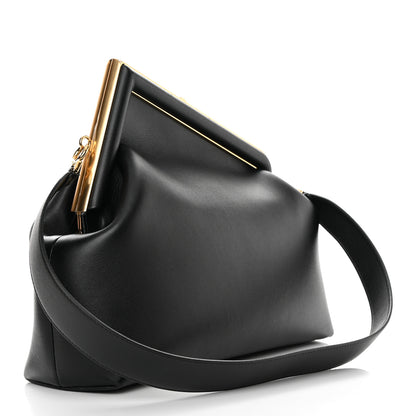 Fendi Shiny Nappa Medium Fendi First Black 3 of 13