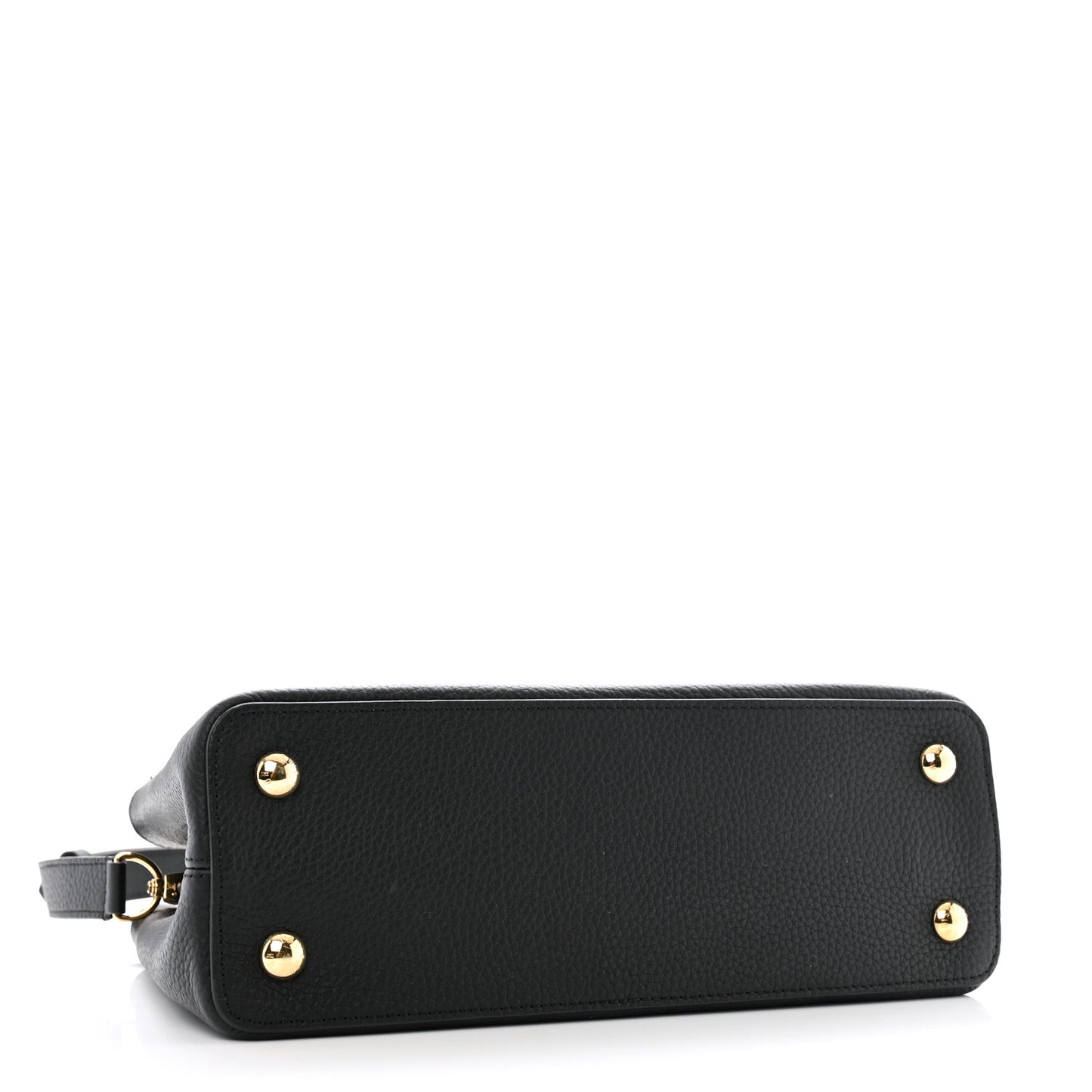 Taurillon Embellished Malletage Crown Capucines MM  Black