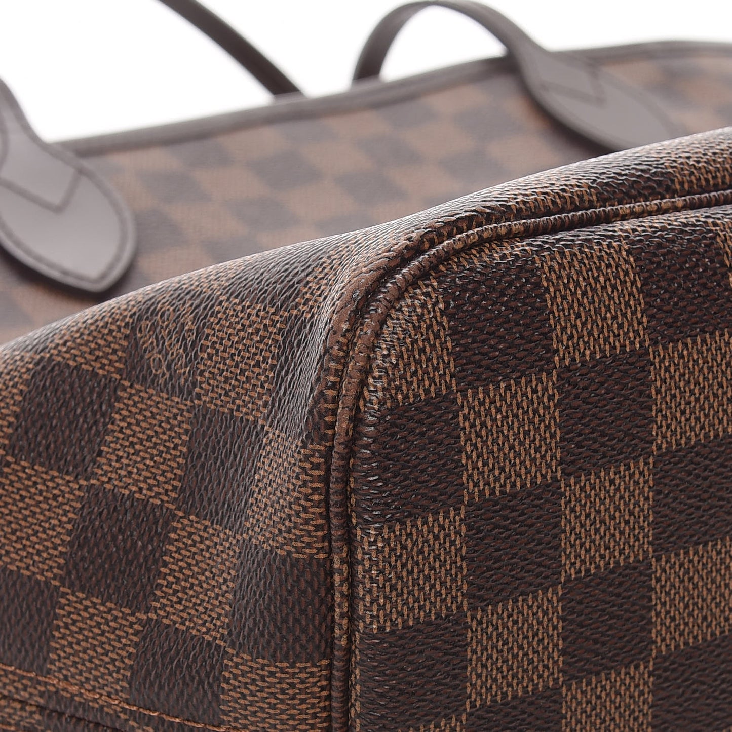 Damier Ebene Neo Neverfull MM Rose Ballerine