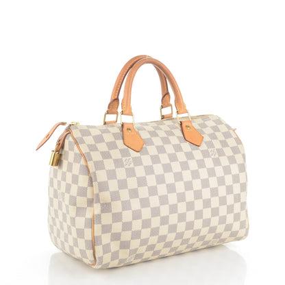 Louis Vuitton Damier Azur Speedy 30 3 of 8